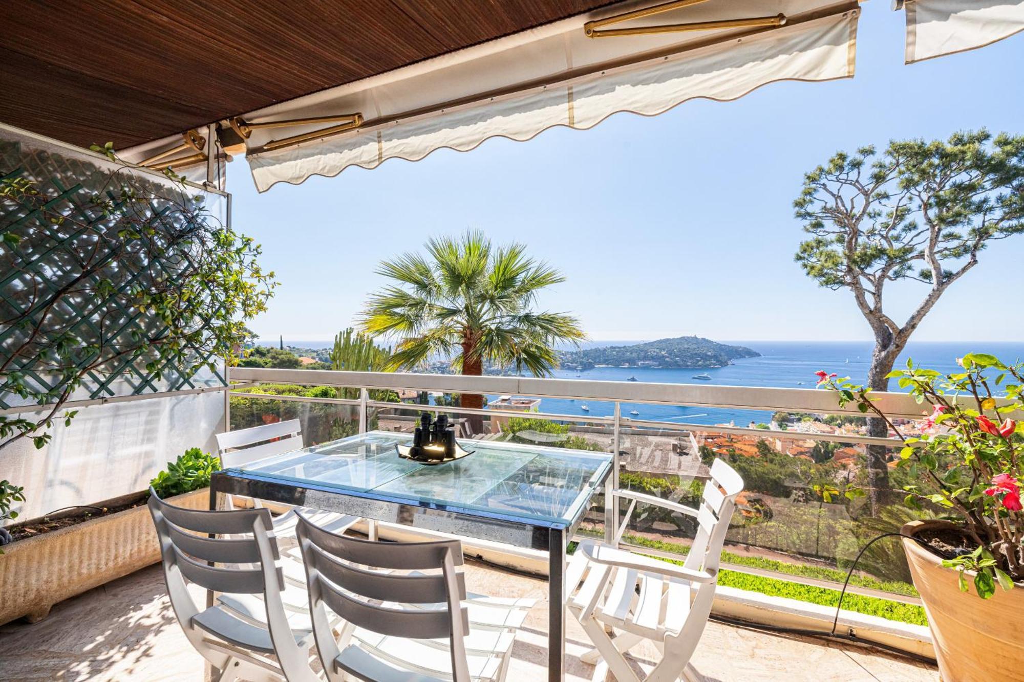 דירות וילפראנש-סור-מר Extraordinary Sea View - 1 Bdr With Ac מראה חיצוני תמונה