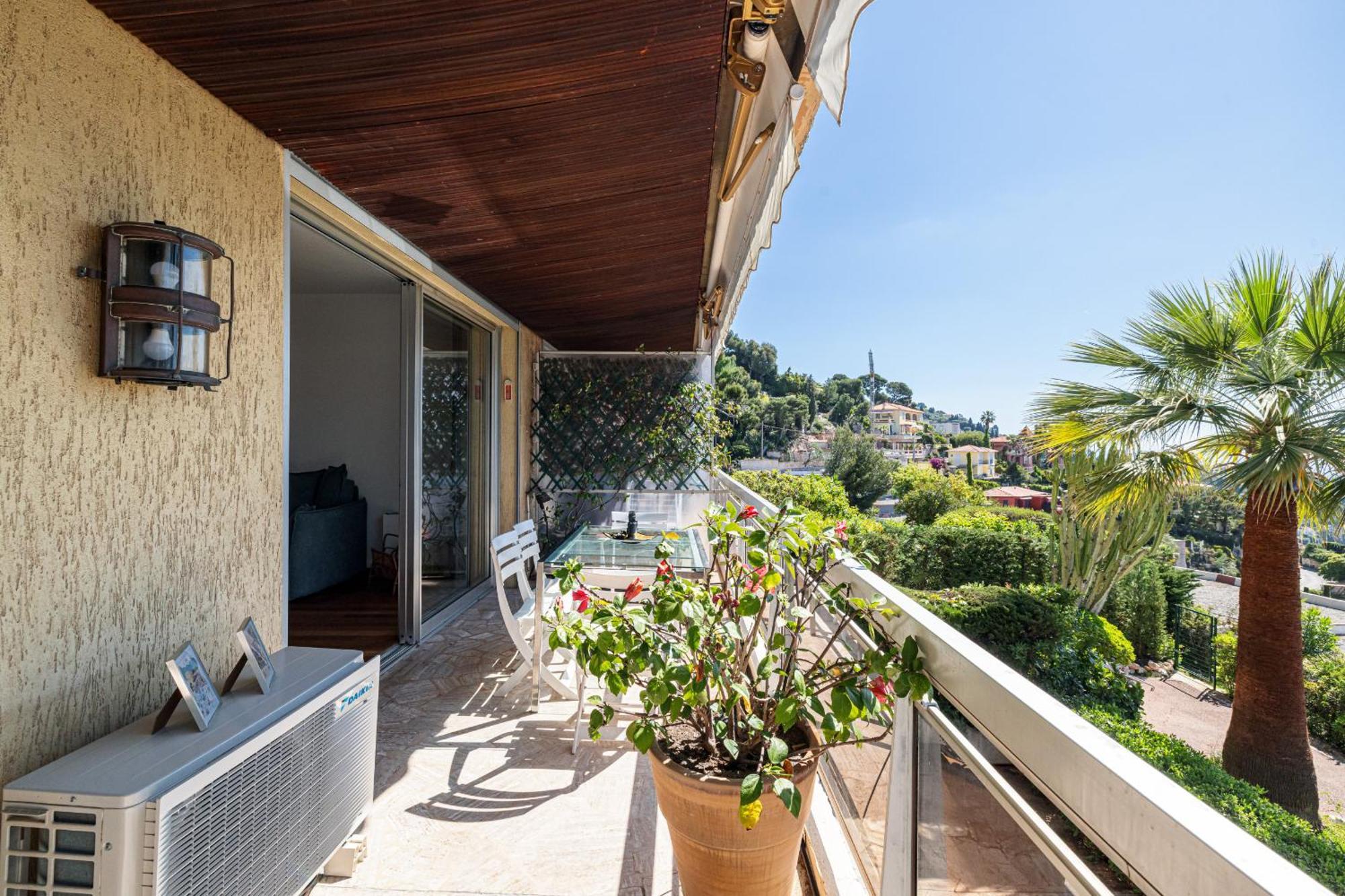 דירות וילפראנש-סור-מר Extraordinary Sea View - 1 Bdr With Ac מראה חיצוני תמונה